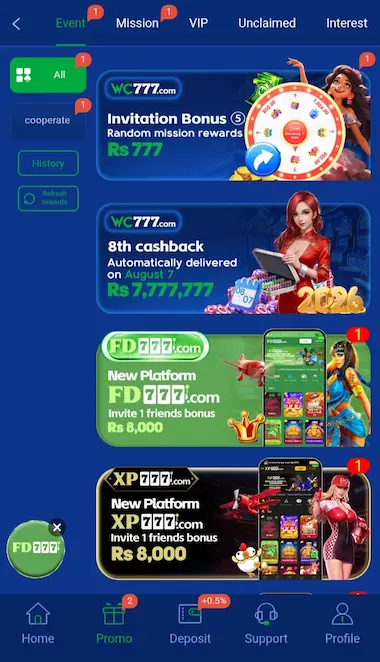 WC777 Game APK